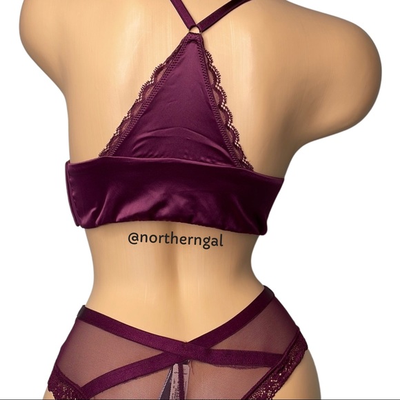Victoria’s Secret Satin Purple Bralette - Picture 9 of 17